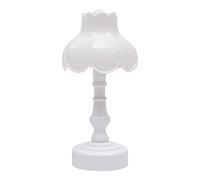 KiBcsLic Lampe de Table Mini Ancien Lampe de Bureau Petite Veilleuse Lumière Décorative Adaptée Aux Filles Chambre Chevet Étude, Lotus