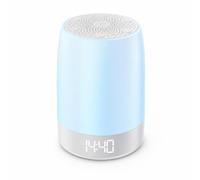KiBcsLic Machine à son Apaisant Continu avec Veilleuse Apaisant Machine à son Continu Bluetooth Veilleuse Musicale pour Bébés, Nurserie