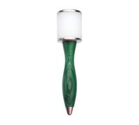 KiBcsLic Marteau de Sculpture Cuir Maillet D'Artisanat Outil de Tamponnage Poignée Lisse Accessoire de Bricolage En Nylon Bois Convient à La Fabrication Loisir, Vert