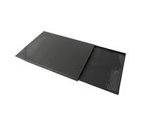 KiBcsLic Millefeuille Plaque à Four Rectangulaire Perforée Feuille Pâtissière Antiadhésive En Aluminium Robuste Répartissant La Chaleur Adaptée pour Confection, 35cmx25cm 2 Mm