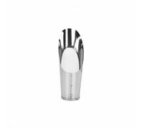 KiBcsLic Mini Pelle à Désherber Matériau Épaissi Petite Bêche à Main Construction Monobloc Petite Houe en Acier Inoxydable pour Jardinage, Petit, Pelle À Tamis en Acier Inoxydable