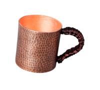 KiBcsLic Mug En Cuivre Pur, à Thé, Mug pour Boissons Froides, à Bière En Cuivre pour Bar, Maison et Cuisine, styler un