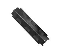 KiBcsLic Plaque Chauffante pour Barbecue à, Couvercle de Brûleur en Acier émaillé, Déflecteur, Accessoire Robuste pour Une Utilisation en Extérie
