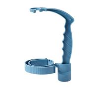 KiBcsLic Poignée Verseuse Bouteille Accessoire Verseur Boisson Poignée Antidérapante Rangement Amovible Matière PP Convient Cuisine Stockage, Bleu