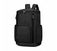 KiBcsLic Sac Porte-Outils Rembourré Travail Multi-Poches pour Professionnels, Sac À Dos Avec Bande Élastique Latérale, Array, Noir Modèle Élastique