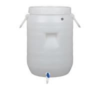 KiBcsLic Seau à Miel Contenant Multifonction Bac de Stockage Léger En Pp avec Couvercle Double pour Conserver Aliments Grains Accessoires Adapté pour Maison Or, 15 L