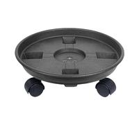 KiBcsLic Support à Plantes Roulant sur roulettes, Plateau à Plantes, Plateau pour Pots de Fleurs Multifonctionnel pour Balcon et Jardin, 36CM
