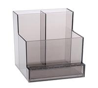 KiBcsLic Support pour Machine à Ponceuse à Ongles en Acrylique Organisateur d'Embouts et Présentoir Transparent Niveau pour Outils Manucure Boîte de Rangement