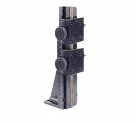 KiBcsLic Table de Déplacement Z Haute Précision Plateforme de Déplacement Z Hauteur Réglable Chariot à Crémaillère pour Bricoleurs Avancés, Laboratoire, Établi, LWZ60-L250-2