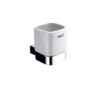 Kibo Porte-brosse WC en céramique, chrome (KI14058K26)