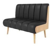 KIBONCY Ensemble de Table et Cabine Salle à Manger Commerciale décontractée, Ensemble sièges Banquette rembourrés Modernes for café, Magasin Boba