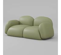 KIBONCY Sièges de canapé minimalistes Nordiques, sièges de Cabine de café, Ensemble de canapé et de Chaise de réception et de réunion décontractés(C 1.2M)