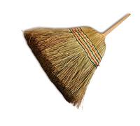 Kibros Balai Paille de Riz Naturelle 6 Fils 35 cm sans Manche