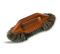 Kibros Brosse Meuble ébénisterie 1/2 tête Soie Grise Manche Bois teinté