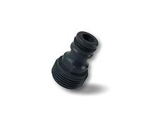 Kibros Lot 10 adaptateurs robinet mâle filetage 3/4 pouce 20×27 mm | Filetage 20×27 mm 3/4 pouce, raccordement tuyau plastique ABS, connexion tétine standard, arrosage jardin.
