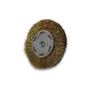 Kibros Lot 10 brosses circulaires tige Ø 75 mm laiton dur 12 mm