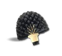 Kibros Lot 10 têtes de Loup Brosse Boule Vinyl fleuré Ø 180 mm vissante