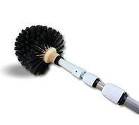 Kibros Lot 10 têtes de Loup Brosse Boule Vinyle Manche télescopique 5,50 m