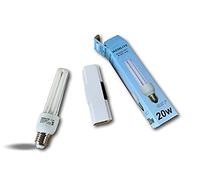KIBROS Lot 3 ampoules led 20 W désinsectiseur UV anti-moustiques | LED 20 W à visser, attire et capture insectes et moustiques, remplacement lampe désinsectiseur UV Kibros.