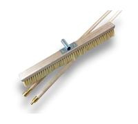 Kibros Lot 3 balais à Four Tampico 60 cm Manche Bois 2,6 m