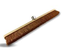 Kibros Lot 3 balais cantonnier Coco Naturel 80 cm extérieur sans Manche