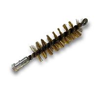 Kibros Lot 3 brosses à tube PRO LAITON Ø 40 mm raccord M12 | Fil laiton, âme acier torsadé, nettoyage brossage tubes canalisations, compatible tringle Kibros.