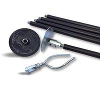 Kibros Lot 3 kits déboucheur canalisations Ø 45-100 mm cannes noires