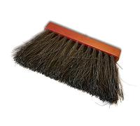 Kibros Lot 6 balais ménage Piassava Mickey 3 Rangs 25 cm sans Manche | Garnissage piassava naturel 3 rangs, douille vissante plastique, usage intérieur extérieur, balayage surfaces diverses.