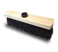 Kibros Lot 6 balais spécial Ciment PPN 29 cm sans Manche | Garnissage PPN synthétique, semelle bois, douille vissante plastique, usage bétonnage maçonnerie surfaces ciment béton.