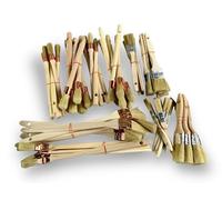 Kibros Lot 60 pinceaux Peinture Plats radiateurs Pouce rechampir 20/40 mm