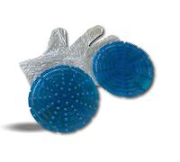 Kibros Pack 20 écrans urinoir anti-splash Ø 17 cm menthe bleu | Anti-bactéries, filtre, couleur bleu roi, s'adapte à tous les urinoirs, idéal hôtel restaurant.