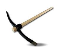 Kibros Pioche terrassier manche 90 cm bois France panne acier forgé