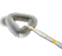 Kibros Tête de Loup Brosse Vinyle Manche télescopique 1,10 à 1,65 m