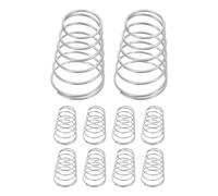 KICHOUSE 10 Pièces Ressort de Remplacement Acier Inoxydable pour Bâtonnet de Coton Humidificateur Accessoire pour Mini Diffuseur Arôme à Usage Domestique et Bureau