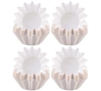 KICHOUSE 100pièces Caissettes Muffins Papier Résistantes Chaleur Moules à Cupcakes Pâtisserie sans Moule Emballage Gâteau Portable pour Cuisson et Décoration