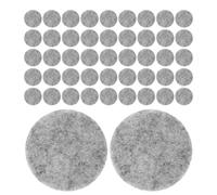 KICHOUSE 200pièces Patins Diffuseurs Coton Rond pour Huile Essentielle Recharge Compacte pour Collier Aromathérapie Voiture Bracelet et Pendentif Aromatique