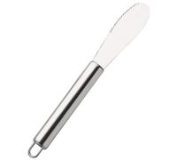 KICHOUSE 2pièces Spatule à Beurre et Crème Acier Inoxydable Racloir Pâtisserie pour Tartiner Fromage et Gâteau Ustensile de Cuisine Résistant Rouille Facile à Nettoyer Usage Professionnel