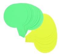 KICHOUSE 40feuilles Étiquettes de Prix Fluorescentes Étiquettes Vente pour Magasins Supermarchés Marchés