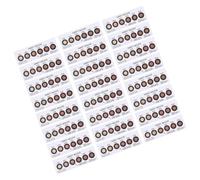 KICHOUSE 40pièces Cartes Indicatrices Humidité Points Détection Visuelle Précise et Changement de Couleur Surveillance Continue pour Protection Électronique