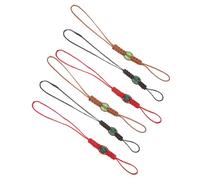 KICHOUSE 6pcs Sangle de Retenue pour Couvercle de Théière en Polyester et Résine, Accessoire pour Théière en Fonte, pour Cérémonie Thé Gongfu, Empêche la Chute Accidentelle