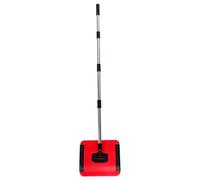KICHOUSE Aspirateur à Main pour Moquette et Poussières, Balai Manuel avec Brosse Rotative, 1 Set en Pp Acier Inoxydable, Usage Domestique