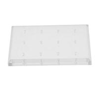 KICHOUSE Base de Tête de Polissage Ongles Transparent Présentoir 12 Trous Support Rangement pour Embouts de Perceuse Nail Art