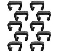 KICHOUSE Clips de Fixation 5,25 Cm Lot de 10 pour Meubles en Osier Fixations Modulaires Accessoires Connecteurs pour Canapé et Fauteuils de Patio pour Mobilier D'extérieur en Rotin