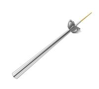 KICHOUSE Découpe Oignons Émincés en Cuivre et Aluminium Coupe-oignons Verts Anti-dérapant, Outil Multifonction Économe pour Légumes et Ciboule Argenté