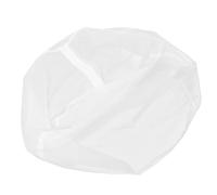 KICHOUSE Doublure Intérieure pour Pouf en Polyester Blanc, Détachable pour Lavage et Rangement, Housse Moderne et Minimaliste pour Fauteuils Poire de Salon