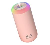 KICHOUSE Humidificateur D'air Éclairage LED Coloré 350ml Diffusion D'arômes pour Voiture Design Simple en Abs et Pp, Compact et Silencieux pour Bureau et Maison
