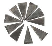 KICHOUSE Lot de 20 Coins pour Manche de Masse en Acier à Haute Teneur, Outils Bricolage Solide pour Fixation et Renforcement de Manches de Marteau