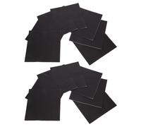 KICHOUSE Lot de 60 Serviettes à Cocktail Noires en Papier, Douces et Confortables, Réutilisables, pour Fêtes, Mariages et Usage Quotidien la Maison