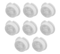 KICHOUSE Lot de 8 Pièces de Noyau de Moulin à Poivre en Céramique Alumine Blanche, Haute Dureté, Installation Facile pour Entretien DIY Cuisine