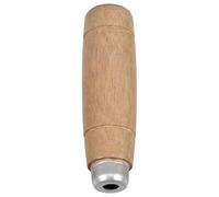 KICHOUSE Manche de Couteau en Bois Massif avec Collier Métallique, Remplacement Facile, Poignée Confortable pour Couteaux Cuisine et Outils D'entretien